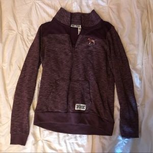 PINK quarter zip, not needed!